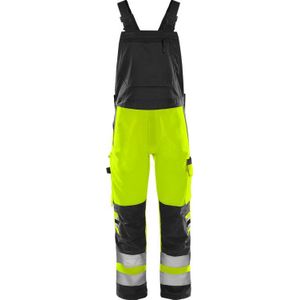 Fristads High vis Green amerikaanse overall klasse 2 1030 GLPU Hi-Vis Geel/Zwart