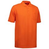 Pro Wear ID 0320 Men Pro Wear ID Polo Shirt Pocket Orange