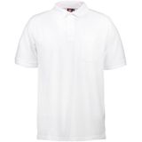Pro Wear ID 0520 Mens' Classic Polo Shirt Pocket White