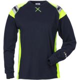 Fristads Flamestat T-Shirt Lange Mouwen Dames 7098 Tflh - Donker marineblauw