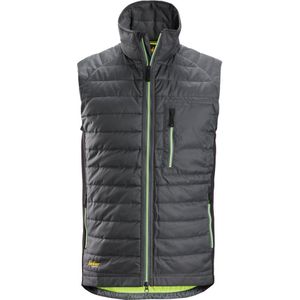 Snickers 4512 AllroundWork 37.5® Isolerende Bodywarmer Staalgrijs/Zwart