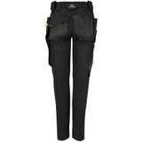 ProJob - 5564 - Stretchbroek - Zwart - Katoen - Kniezakken