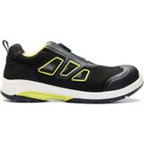 Blåkläder - 2440-0000 CRADLE - Lage Veiligheidsschoen - Zwart/High Vis Geel