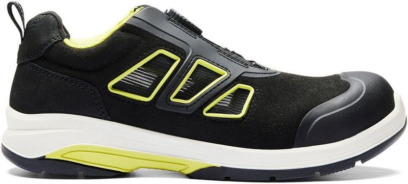 Blåkläder - 2440-0000 CRADLE - Lage Veiligheidsschoen - Zwart/High Vis Geel