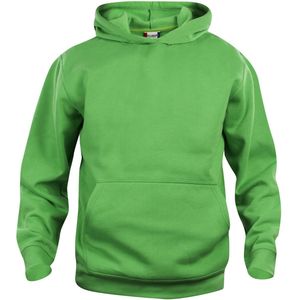 Clique Basic Hoody Junior Kinderen Appel-Groen maat 90-100