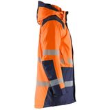 Blåkläder 4457-1987 Winterparka High Vis High Vis Oranje/Marineblauw