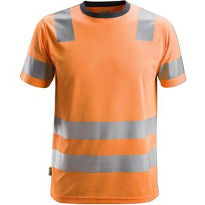 Snickers 2530 AllroundWork High-Vis T-Shirt Klasse 2 High-Vis Oranje