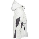 Dassy Gravity Women Softshelljas voor dames Wit/Antracietgrijs maat XS