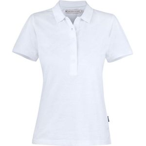 Harvest Neptune Poloshirt Dames Zijsplitjes Wit