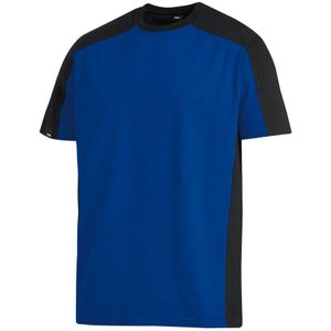 FHB Marc T-Shirt tweekleurig Korenblauw-Zwart