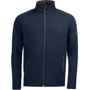 FHB Kuno Fleecejack Powerstretch Marine maat XS