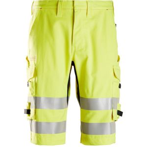 Snickers 6160 ProtecWork Shorts klasse 1 High-Vis Geel maat 044