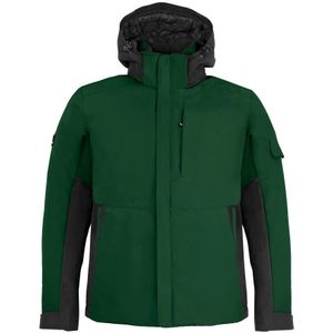 FHB Georg Werkjack Primaloft Groen-Zwart maat 4XL