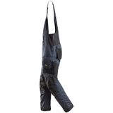 Snickers 6051 AllroundWork Stretch Bib & Brace broek Marineblauw/Zwart