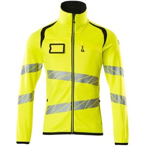 Mascot 19103-315 Fleecetrui met rits Hi-Vis Geel/Zwart maat S