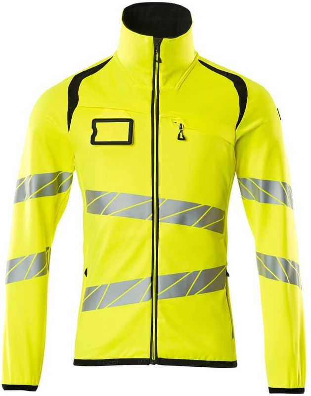 Mascot - 19103-315 - Fleecetrui - Geel/Zwart - Hi-Vis, OEKO-TEX® STANDARD 100, EN ISO 20471 - kl. 2