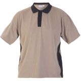 Hydrowear polo Tolbert Khaki/Zwart maat 4XL