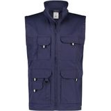 Dassy Avila Mouwloze werkvest Marineblauw maat XS