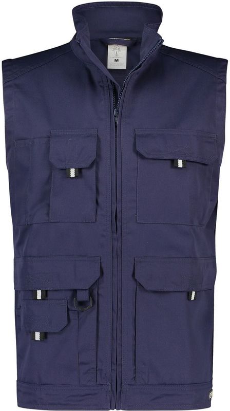 Dassy Avila Mouwloze werkvest Marineblauw maat XS