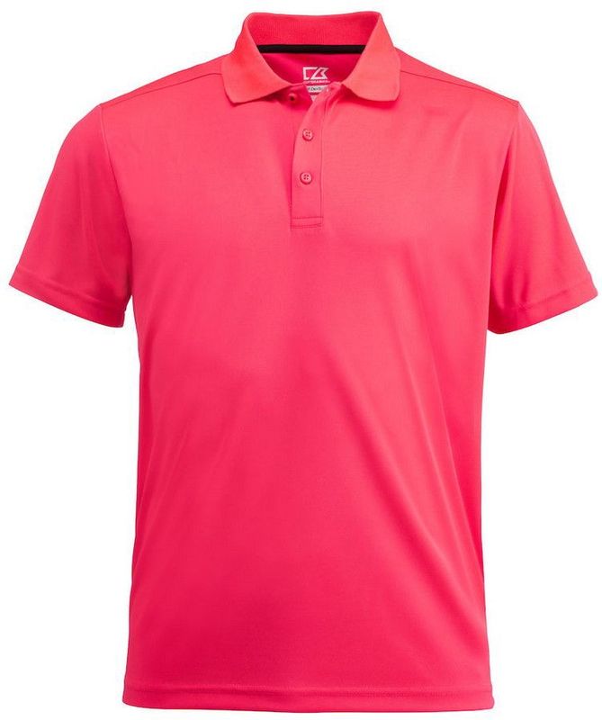 Cutter Buck Kelowna Polo Heren 354400 - Neonroze