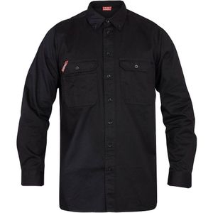 F. Engel 7181 Shirt LS 100% Katoen Black