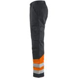 Blaklader Werkbroek High Vis 1564-1811 - Medium Grijs/ High Vis Oranje