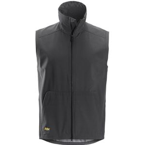 Snickers 4505 AllroundWork Windproof Soft Shell Bodywarmer Staalgrijs