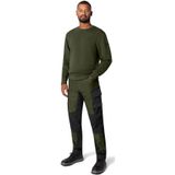 FHB Piet Sweatshirt uniseks Olijf maat XS