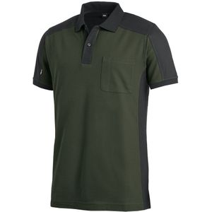 FHB KONRAD Poloshirt olijf-zwart