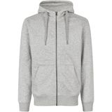 Pro Wear by Id 0638 CORE hoodie met rits Lichtgrijs gemêleerd maat S