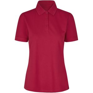 Pro Wear by Id 0587 Poloshirt biologisch kantoen| dames Rood maat XS