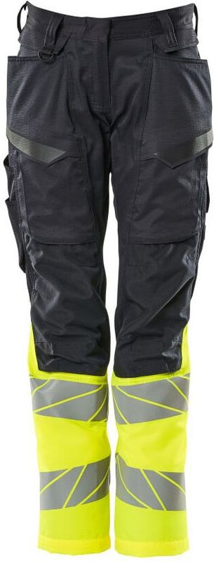 Werkbroek - Zwart - Polyester/Katoen - Ergonomische Pasvorm Met Kniezakken