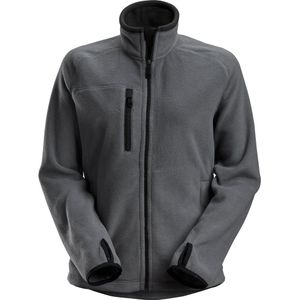 Snickers 8027 POLARTEC® Dames Fleece Jack Staalgrijs/Zwart