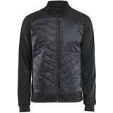 Blåkläder 3418-2526 Hybride sweatshirt Zwart/Donkergrijs maat 4XL