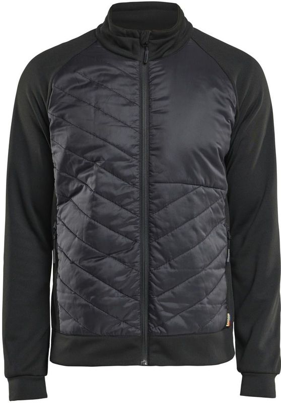 Blåkläder 3418-2526 Hybride sweatshirt Zwart/Donkergrijs maat 4XL