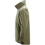 Snickers 1205 Winddichte Soft Shell Jack Khakigroen maat XS