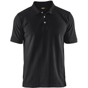 Blåkläder 3324-1050 Poloshirt piqué Zwart maat M