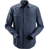 Snickers 8510 Service Shirt lange mouwen Marineblauw