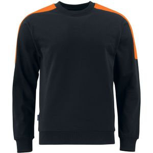 Projob 2125 Sweatshirt Zwart/Oranje maat XL