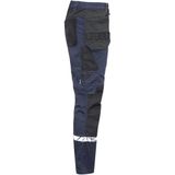 Projob 7509 Stretchbroek Met Kniezakken En Spijkerzakken Heren Marine/Zwart maat C48