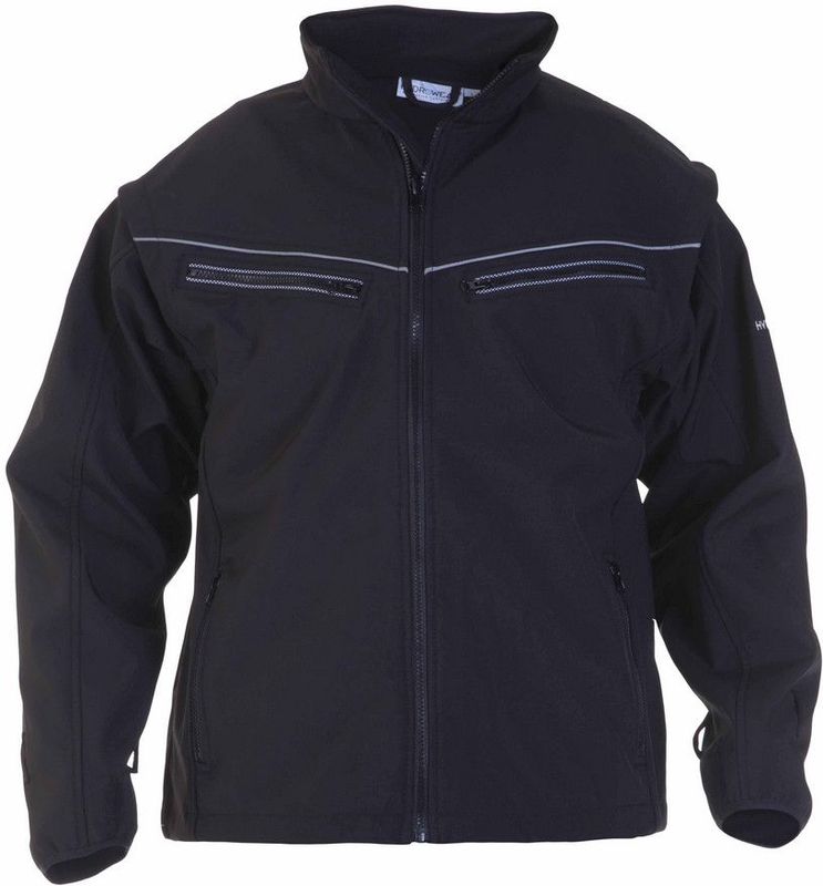 Hydrowear Tirol Softshell jack Zwart maat XS