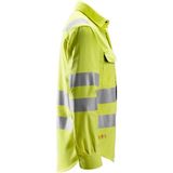 Snickers 8562 ProtecWork Shirt met Lange Mouwen High-Vis Klasse 3 - High Vis Geel
