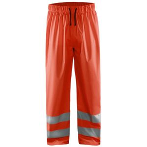 Blåkläder 1384-2000 Regenbroek High Vis Fluor Rood