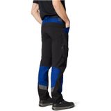 FHB MIO Werkbroek elastisch, korenblauw-zwart