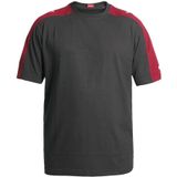 F. Engel 9810-141 T-Shirt Antraciet/Rood
