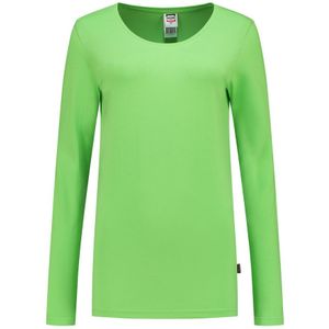 Tricorp 101010 T-Shirt Lange Mouw Dames Lime