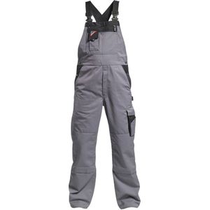 F. Engel 3600 Enterprise Bib Overall Cotton Grey/Black