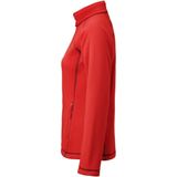 James Harvest Zion Fleece Dames Rood maat XS