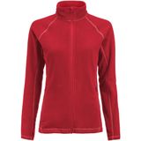 James Harvest Zion Fleece Dames Rood maat XS