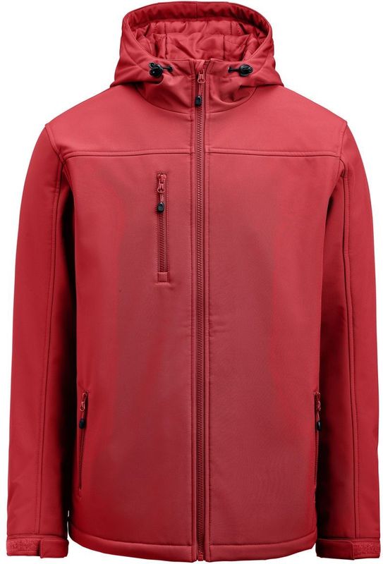 Printer Boardslide Softshell Jas Heren Rood maat 4XL